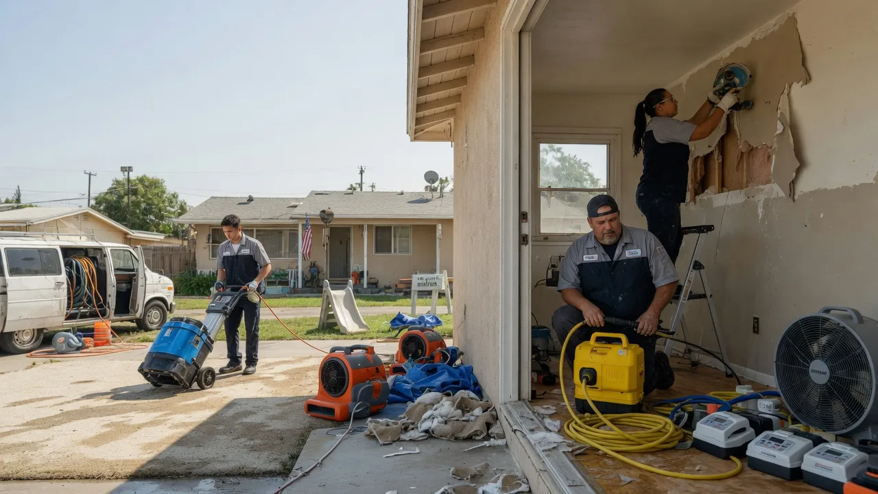 Water Damage Restoration in Chase, MI near me